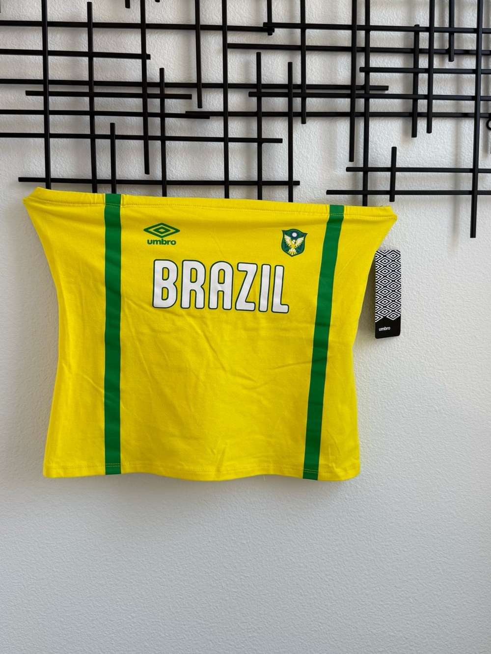 Umbro Brazil Tube Top NWT Women’s XL FIFA World Cup Fan Shirt